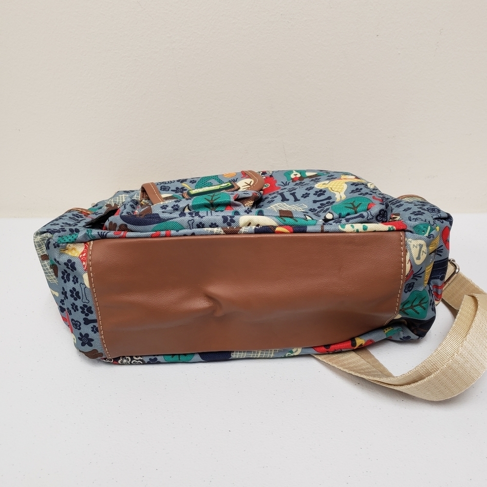 Lily Bloom Who Let the Dogs Out Crossbody Bag Purse - Picture 5 of 12